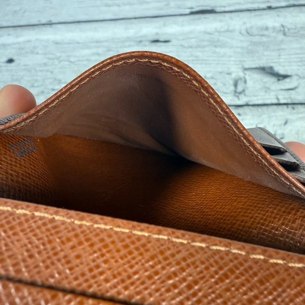 Louis Vuitton Men’s fold Wallet Brown Monogram Canvas Leather - Picture 11 of 14